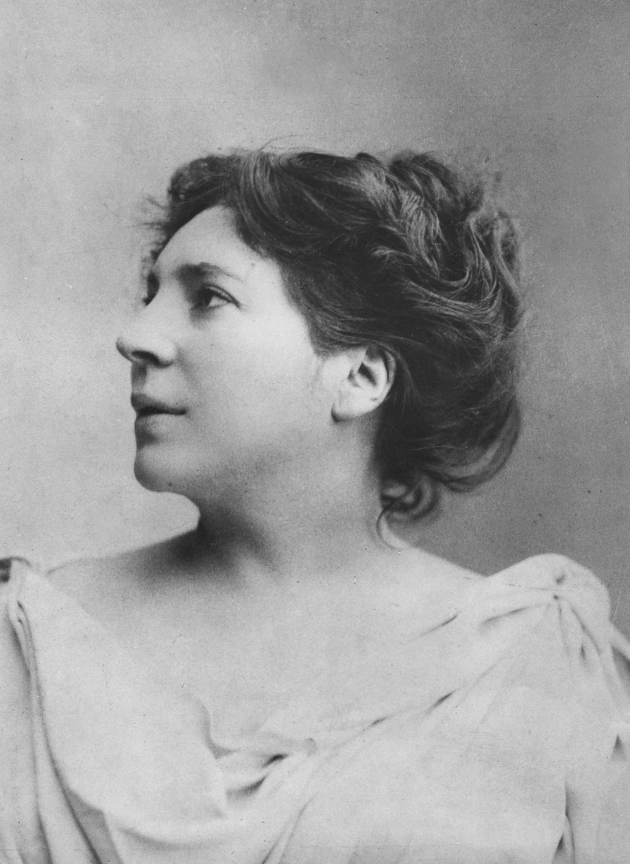 Retrato de Marie-Léonide Charvin, conocida como Agar de Reutlinger Studio