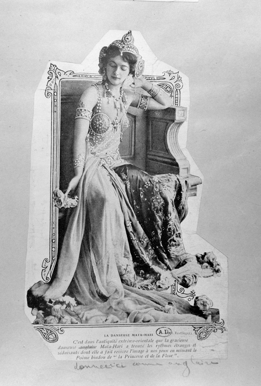 Mata Hari (1876-1917) 1910 de Reutlinger Studio