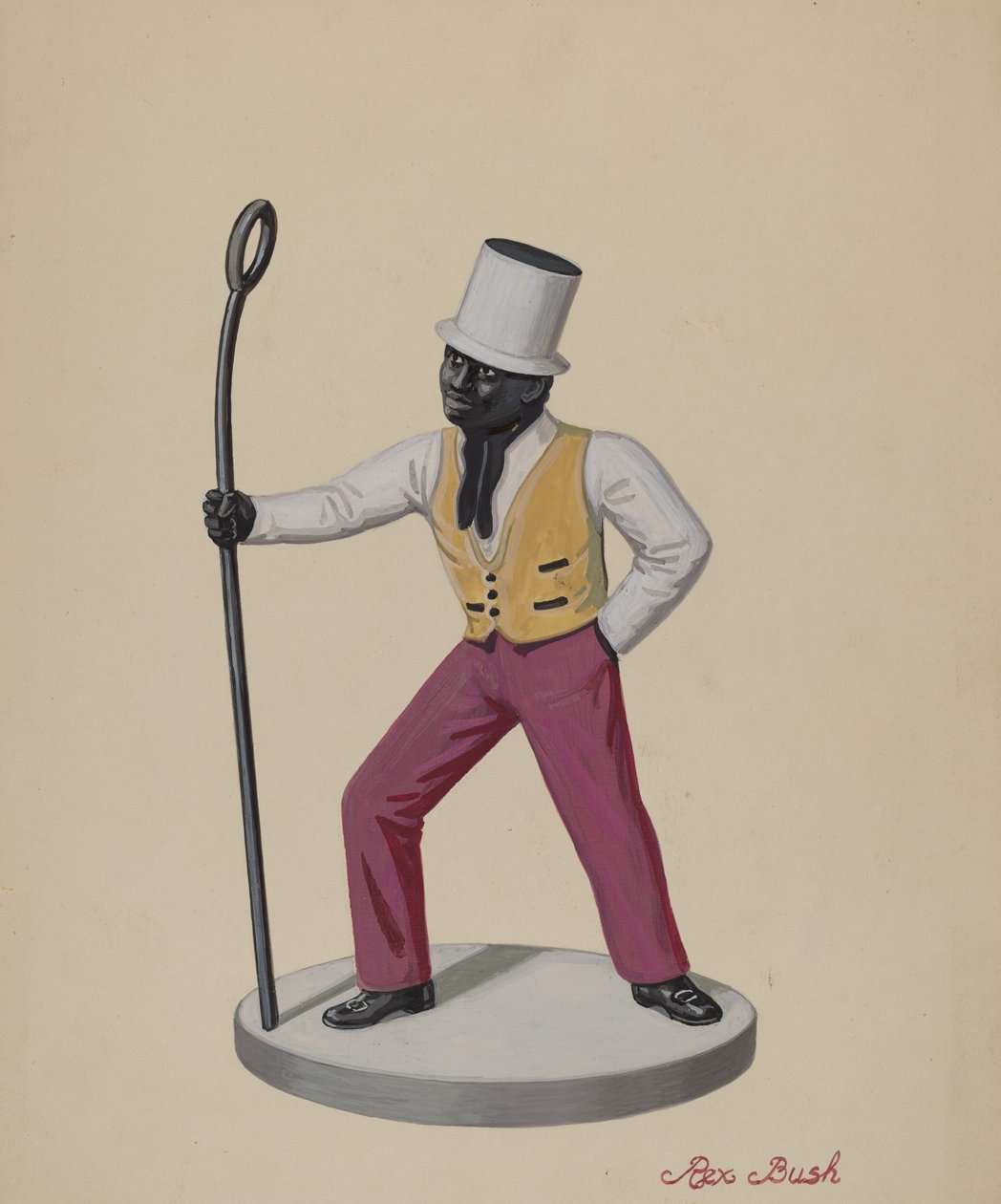 Dobbie de Hierro Fundido, c. 1936 de Rex F Bush