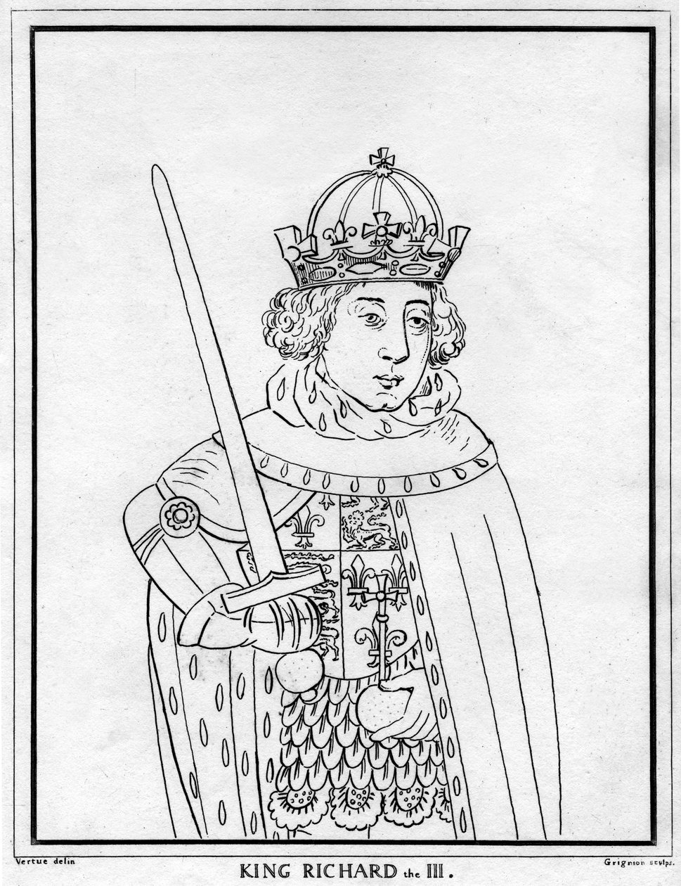 Ricardo III de Inglaterra, siglo XVIII de Reynolds Grignion