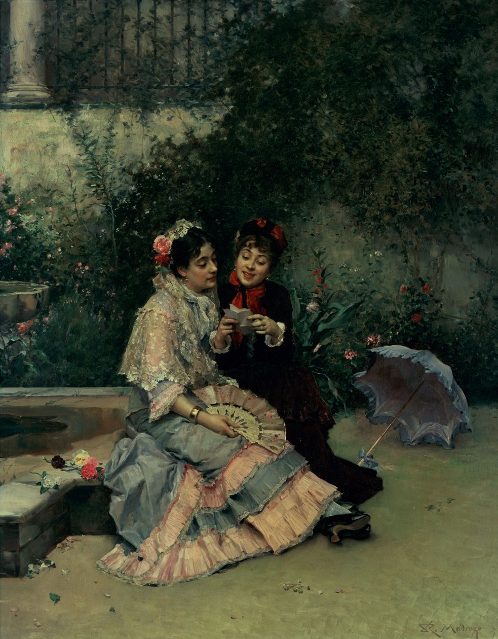 Dos mujeres españolas de Ricardo de Madrazo y Garreta