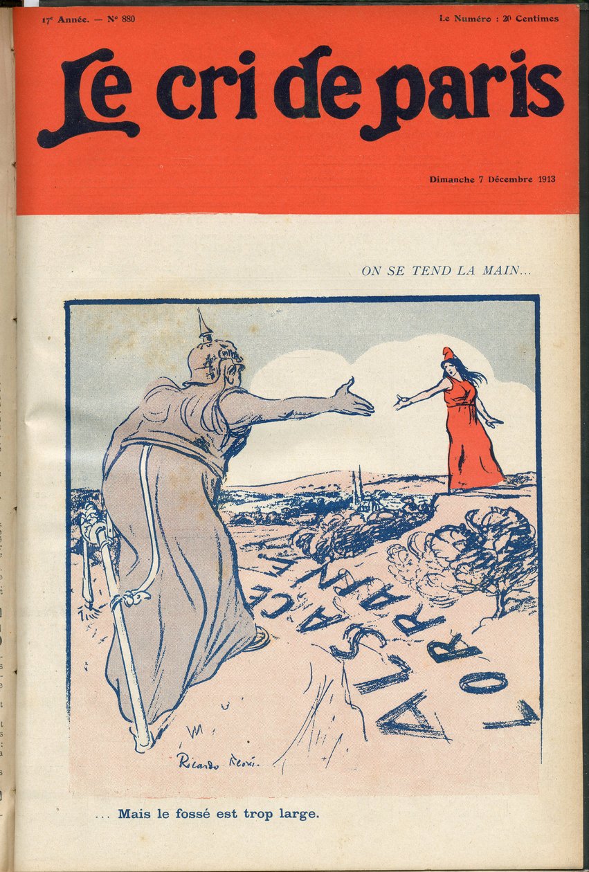Portada de "El Grito de París" de Ricardo Flores