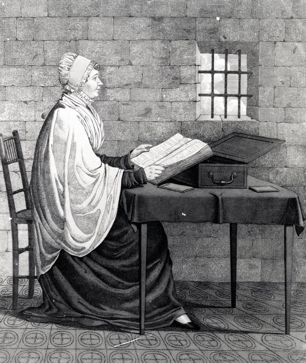 En prisión y vinisteis a mí, 1820 de Richard Dighton