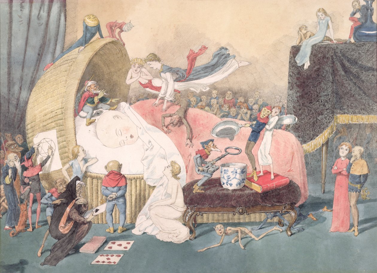 Sueño del Bebé de Richard Doyle