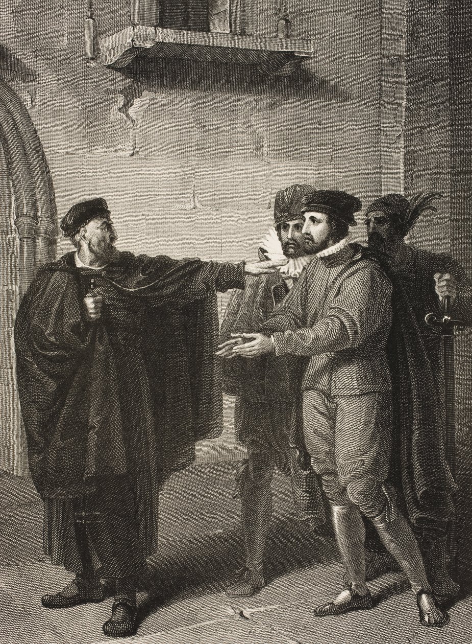 Venecia, una calle, Acto III, Escena III, de 