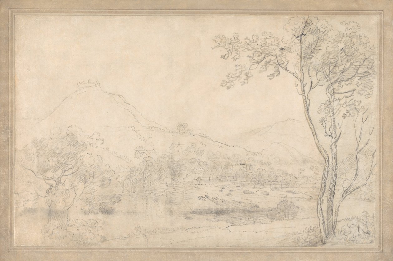 Castillo Dinas Bran, Gales de Richard Wilson