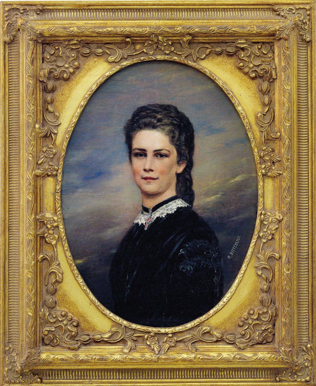 Retrato de la Emperatriz Isabel de Austria de Richard Bitterlich