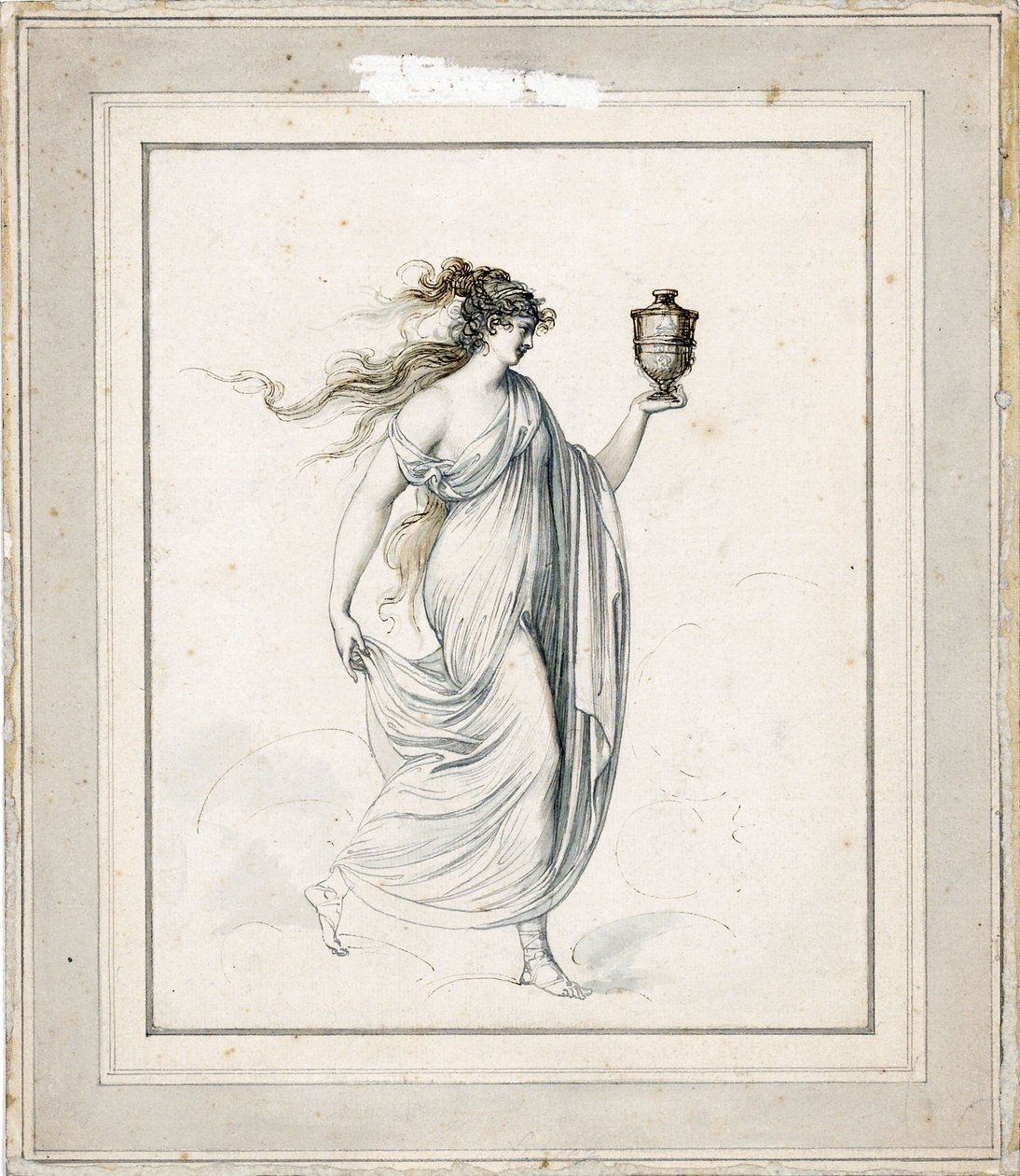 Retrato de Lady Emma Hamilton de Richard Cosway
