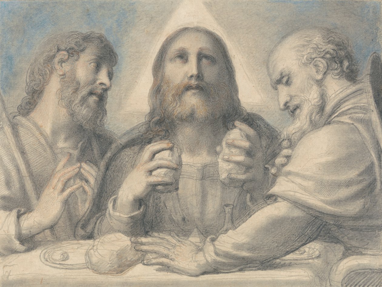 Cena de Emaús de Richard Cosway