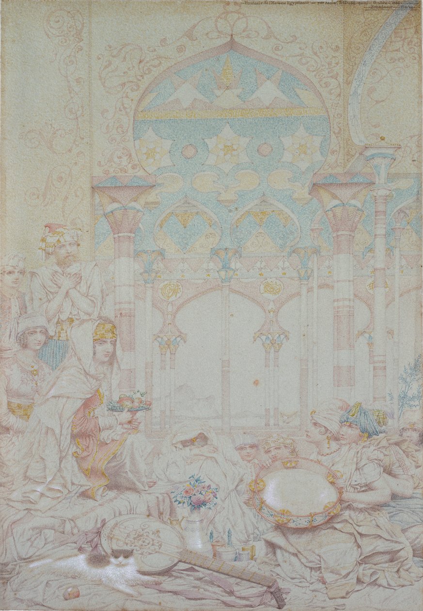 Fantasía del harén egipcio de Richard Dadd