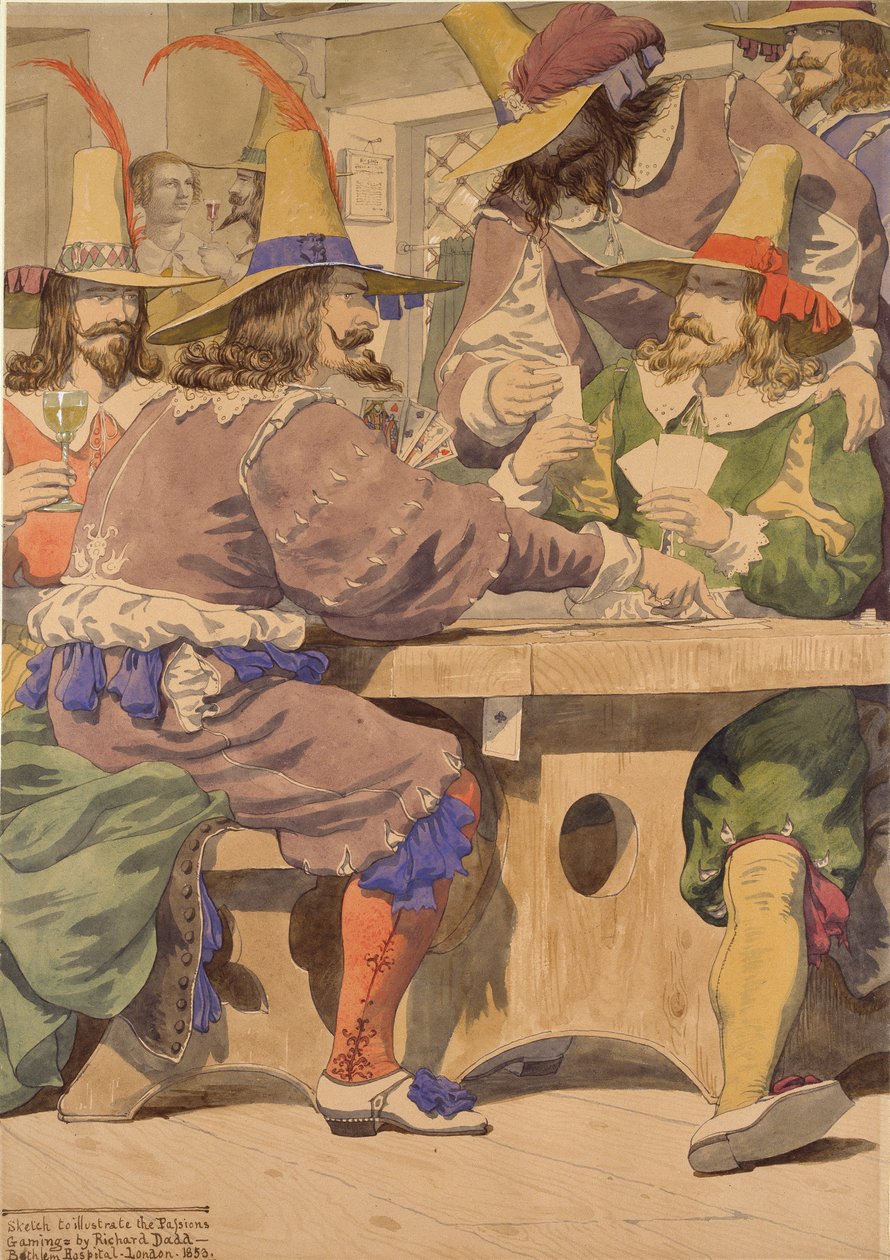 Juego, mediados del siglo XIX de Richard Dadd