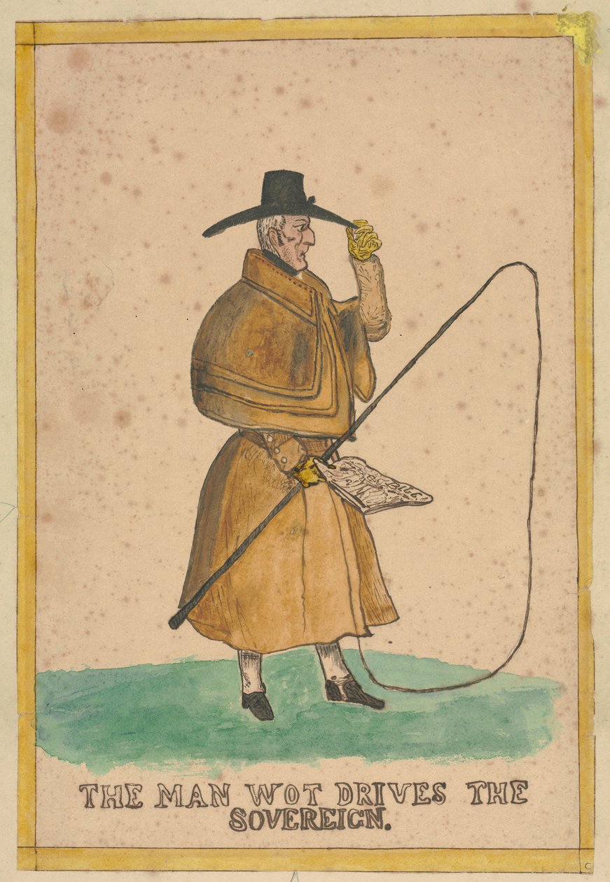 El hombre que conduce al soberano de Richard Dighton