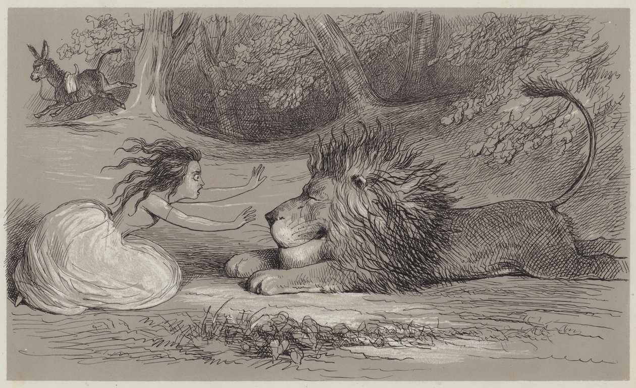 Una y el León de Richard Doyle