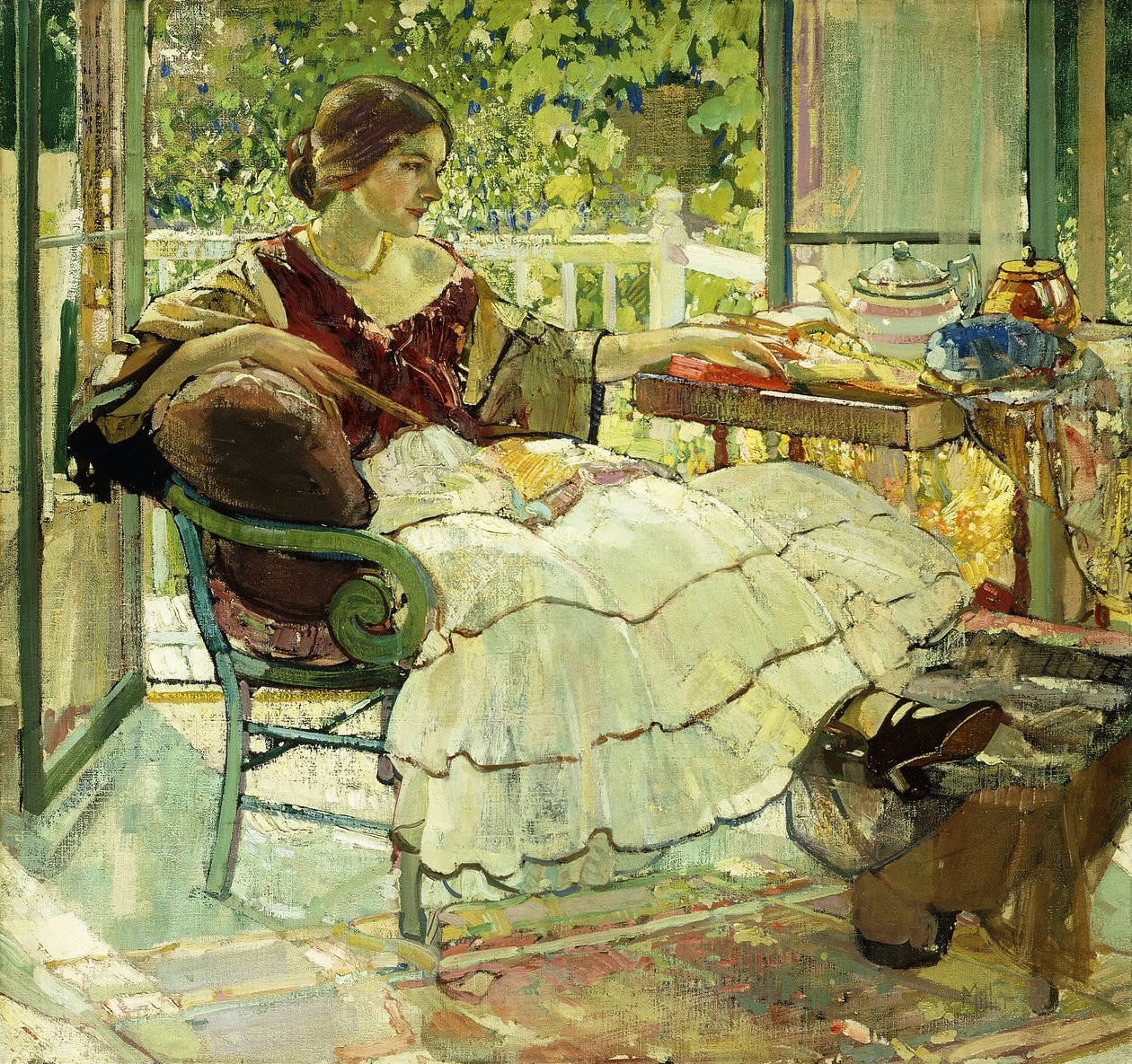 Té de la Tarde de Richard Emil Miller