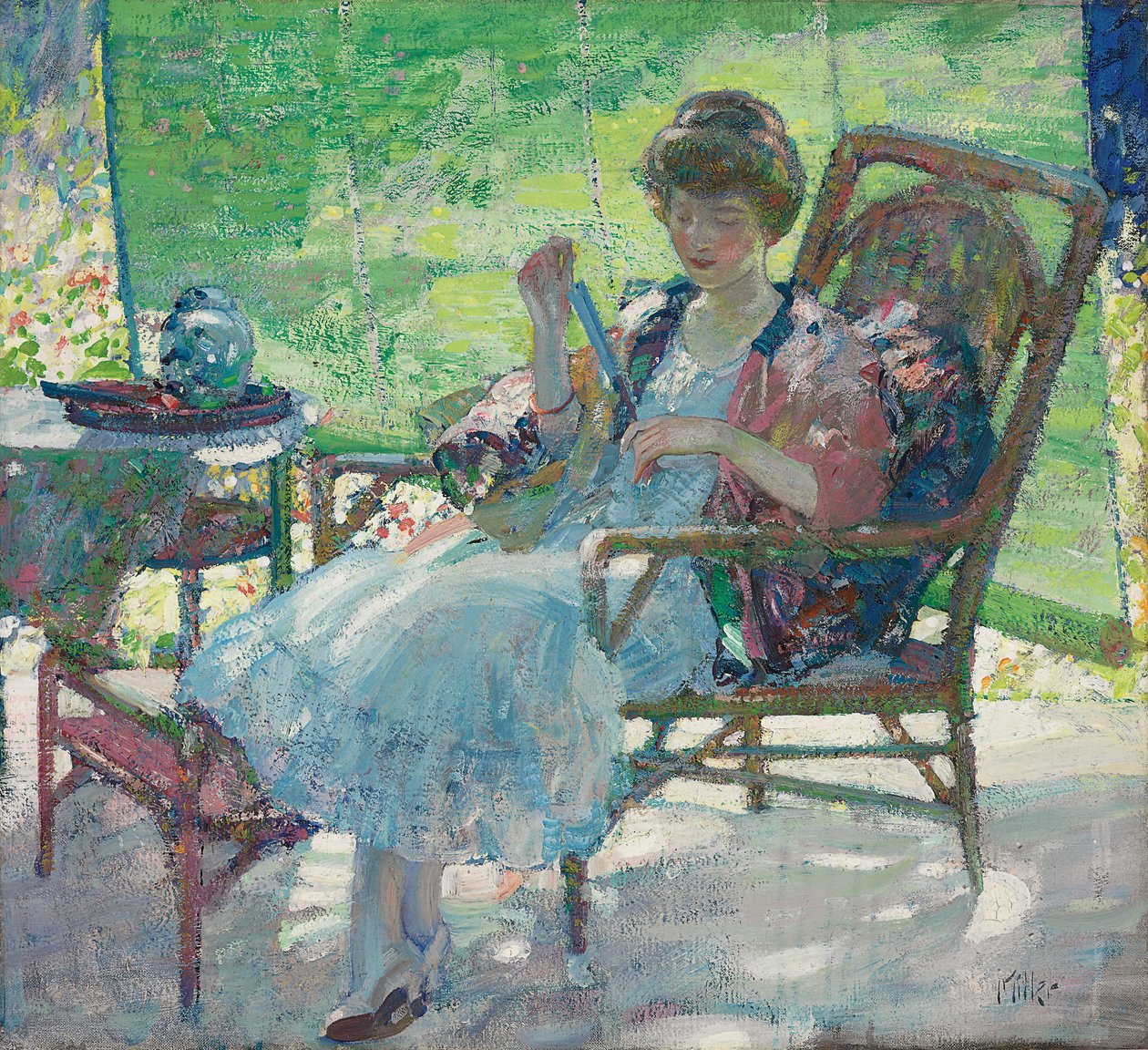 Sueños diurnos, c.1916 de Richard Emil Miller