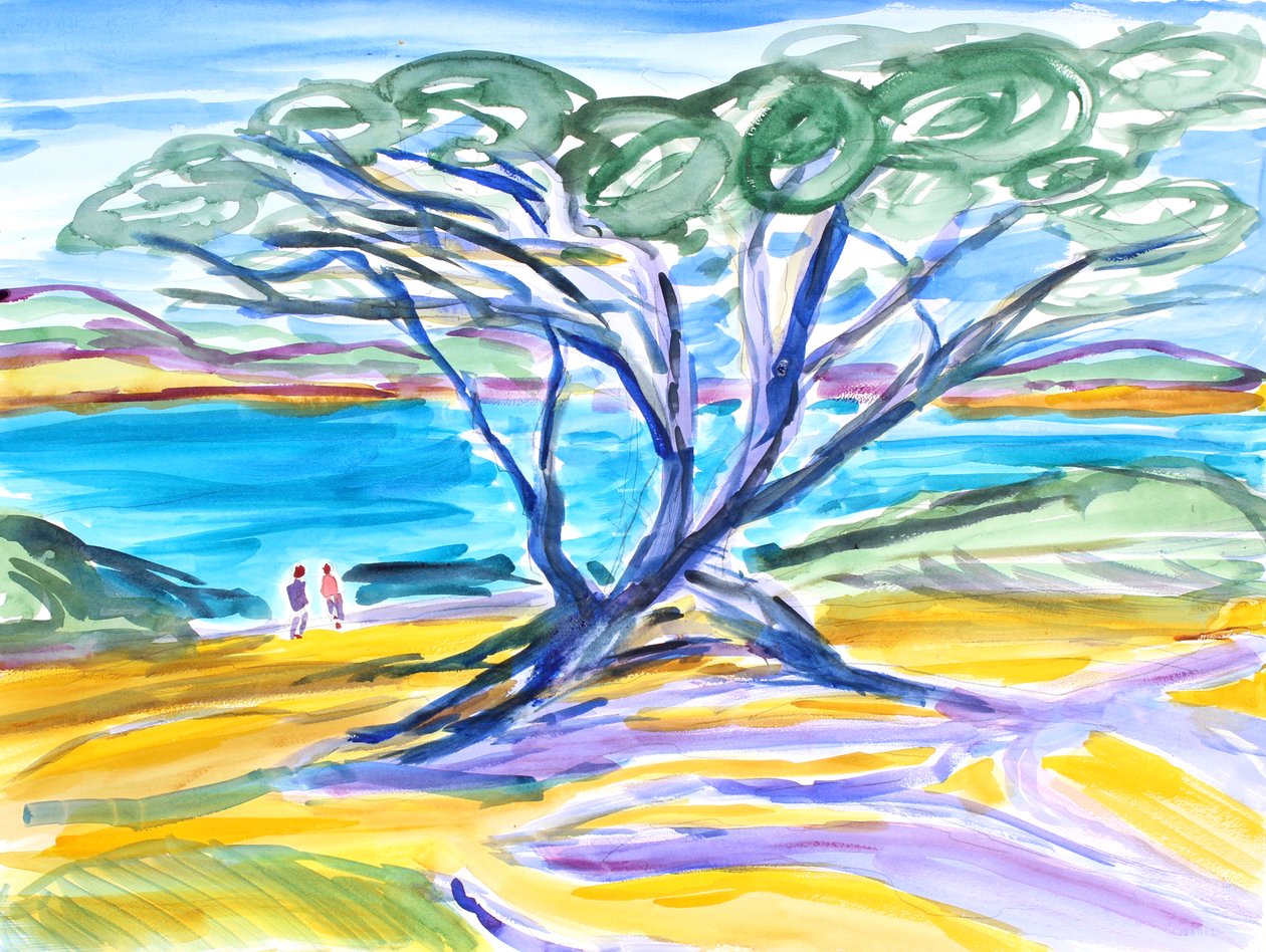 Árbol de ciprés, Carmel de Richard Fox