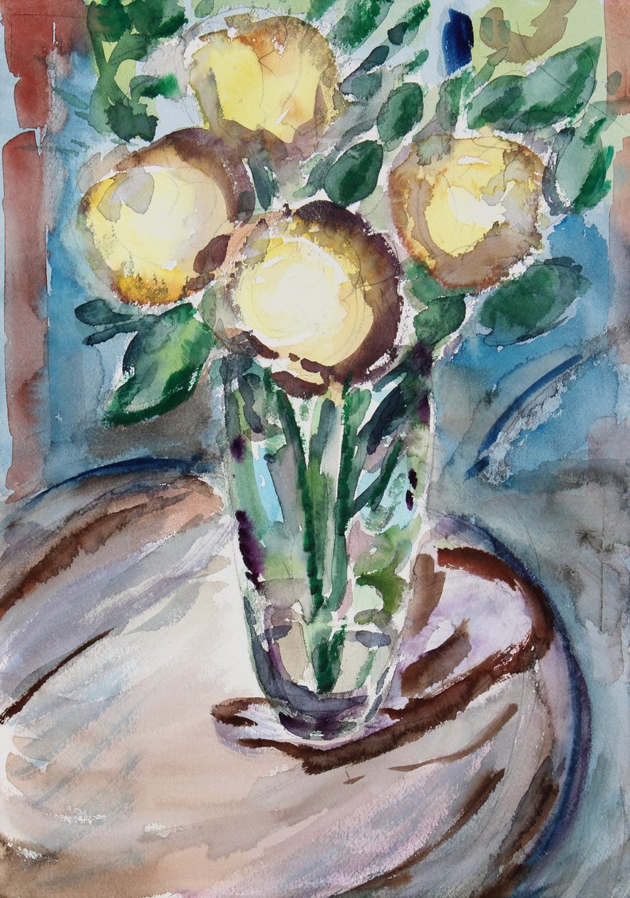 Flores en la mesa, 2020 de Richard Fox