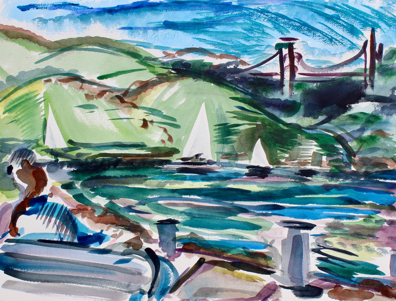 Veleros, Tiburon de Richard Fox