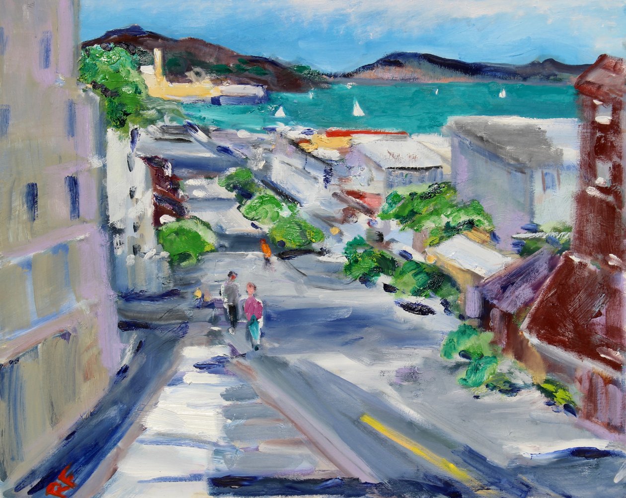 Vista desde Russian Hill de Richard Fox