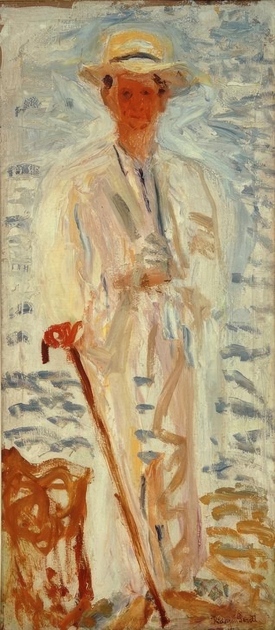 Retrato de Alexander von Zemlinsky de Richard Gerstl