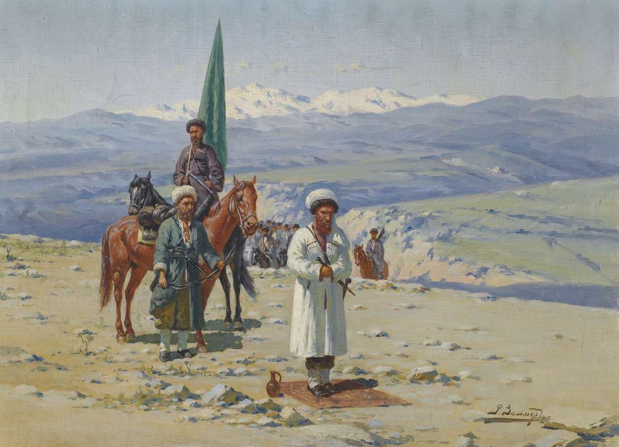 Imam Shamil en el Cáucaso de Richard Karl Sommer