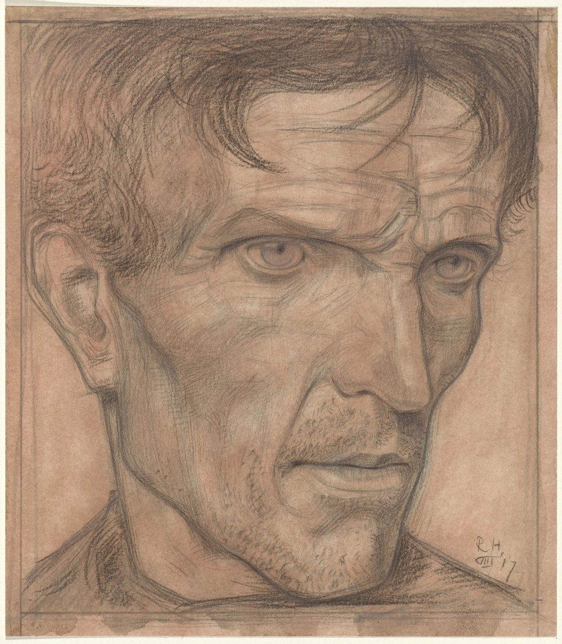 Cabeza de un hombre de Richard Nicolaüs Roland Holst
