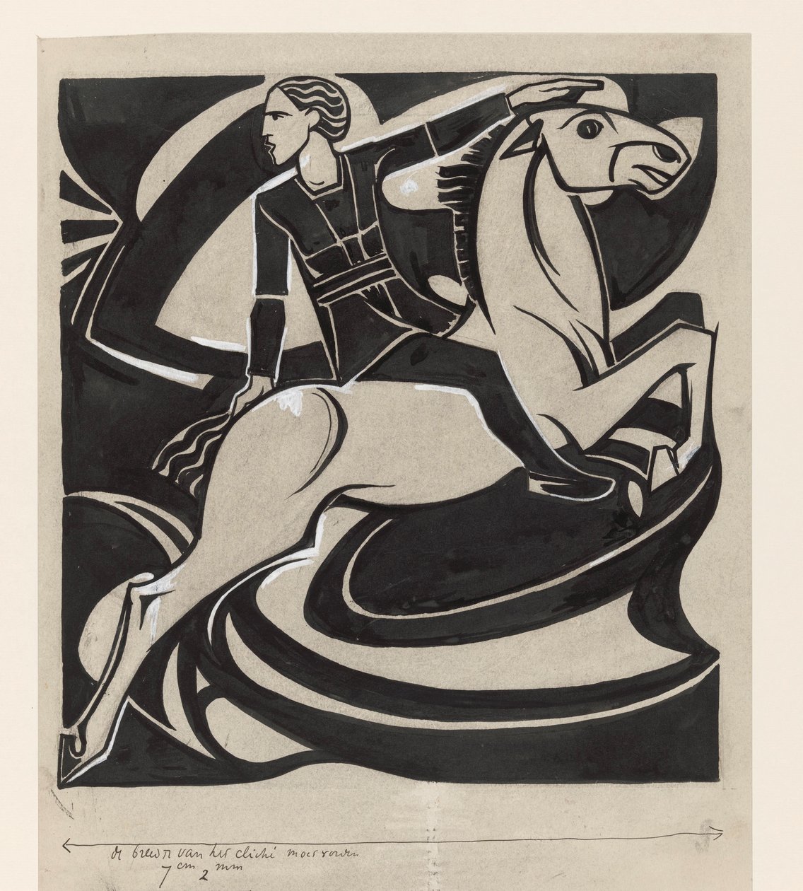 Hombre a caballo de Richard Nicolaüs Roland Holst