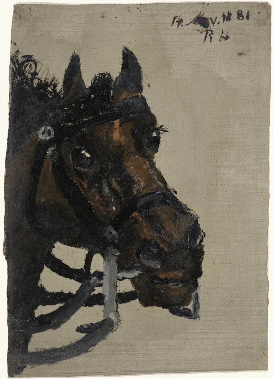 Cabeza de caballo de Richard Nicolaüs Roland Holst