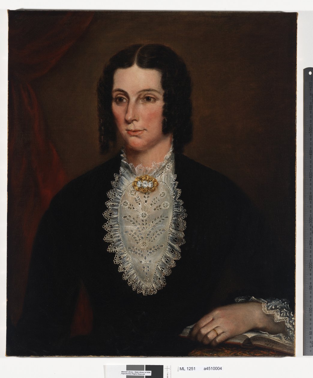 Retrato de Sarah Scarvell, de soltera Redmond de Richard Noble