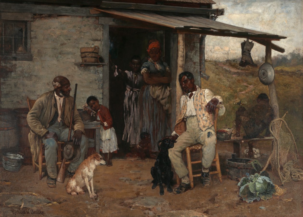 Intercambio de Perros, 1881 de Richard Norris Brooke