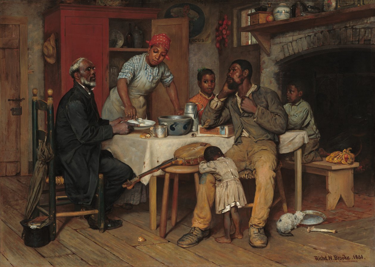 Una Visita Pastoral, 1881 de Richard Norris Brooke