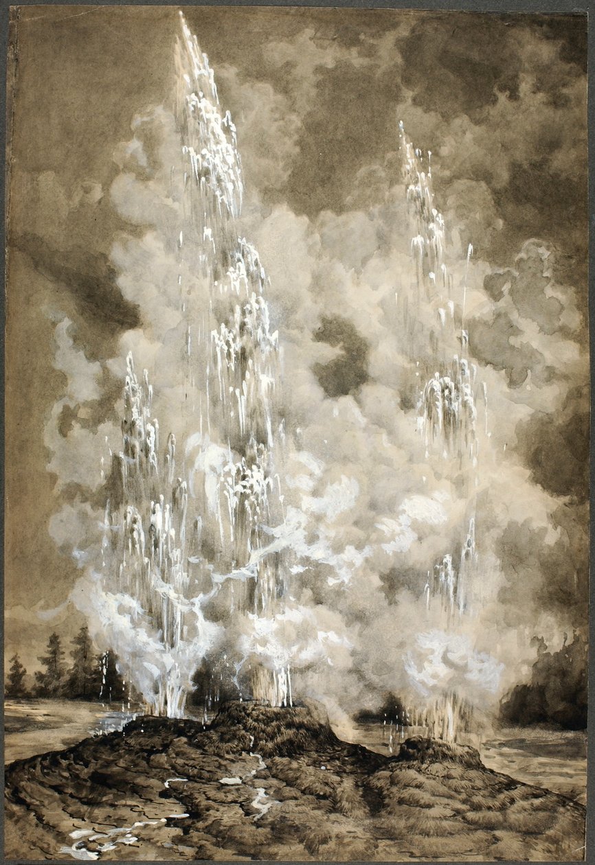 Géiser de Yellowstone de Richard Norris Brooke