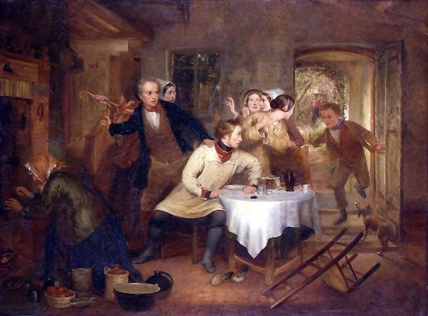 El hogar del desertor de Richard Redgrave