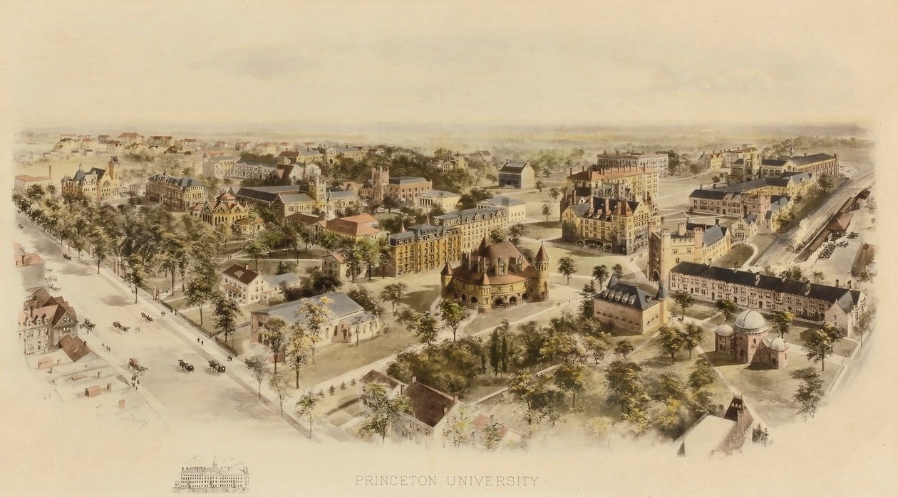 Universidad de Princeton de Richard Rummell
