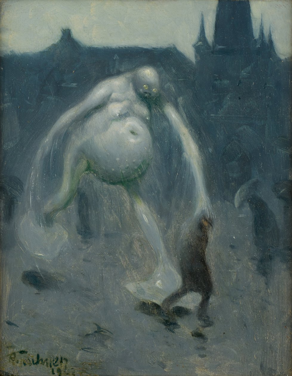 Aguacero, 1907 de Richard Teschner