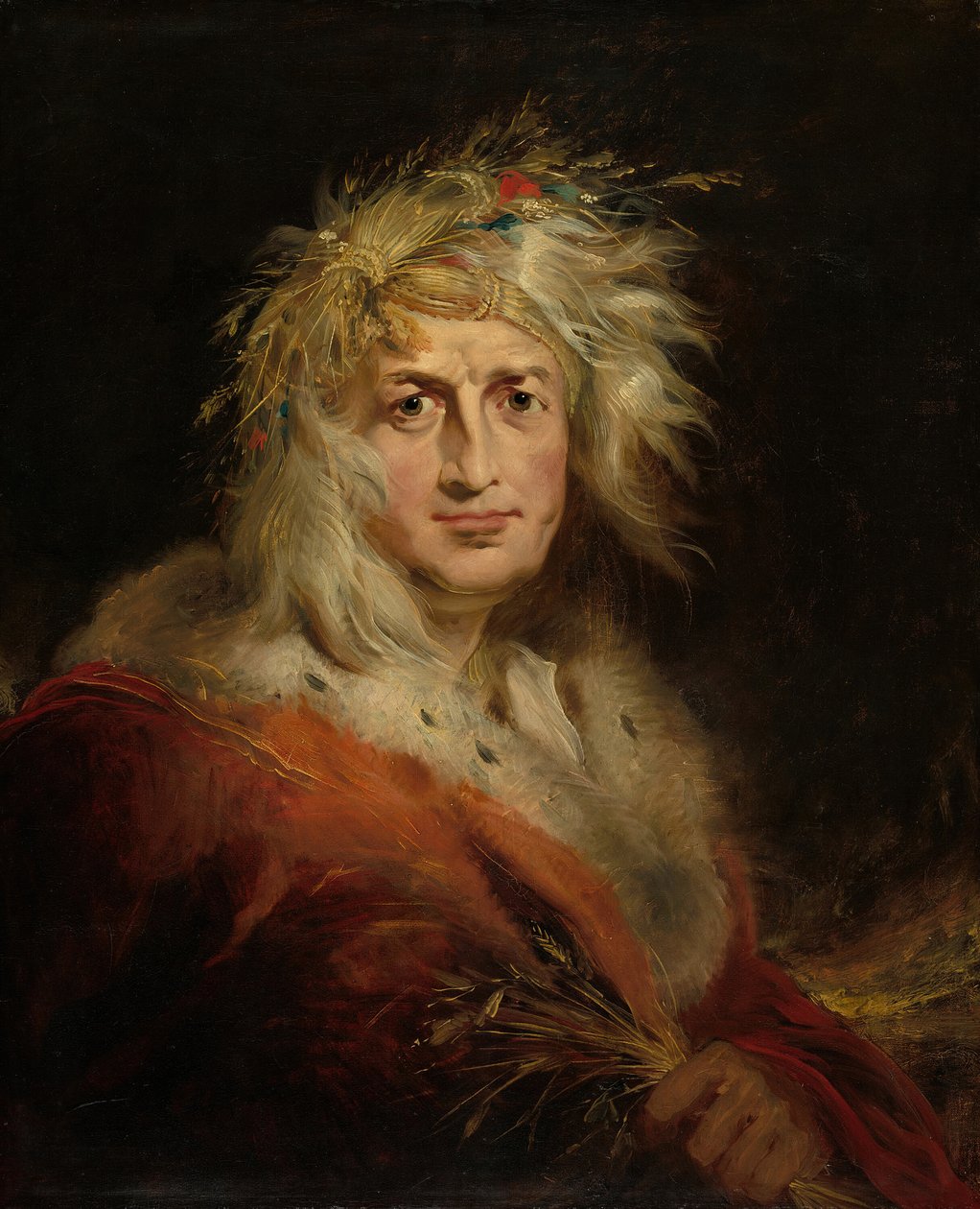 David Garrick como el Rey Lear, c. 1815 de Richard Westall