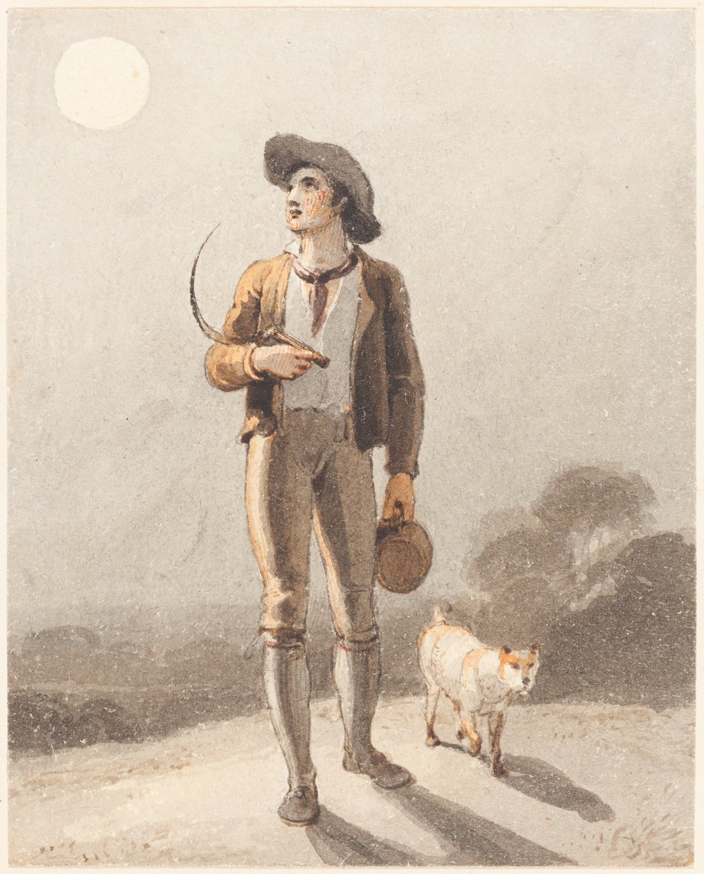 El segador (La luna de la cosecha) de Richard Westall