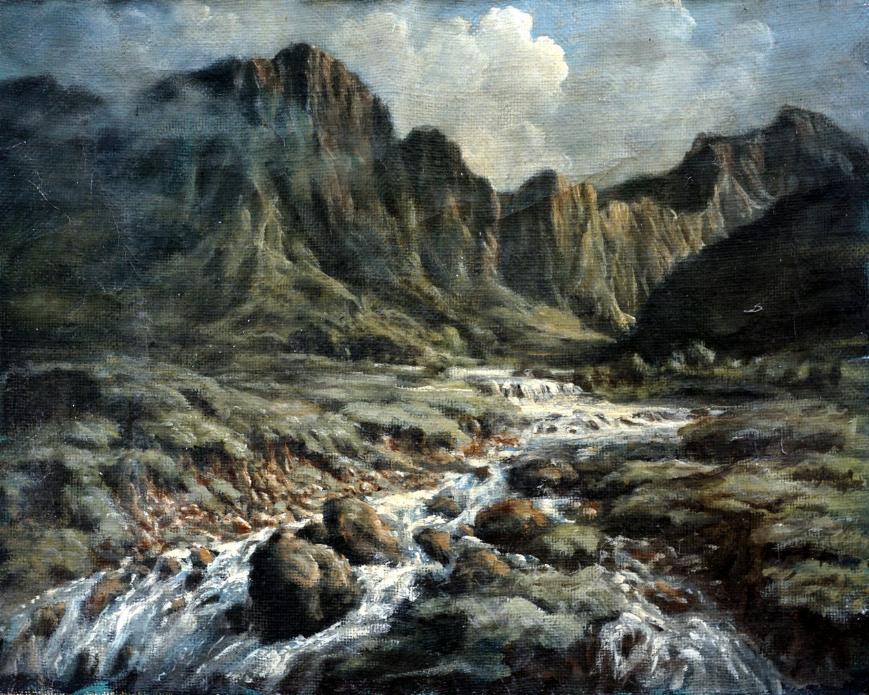 Río de montaña de Richard Willis