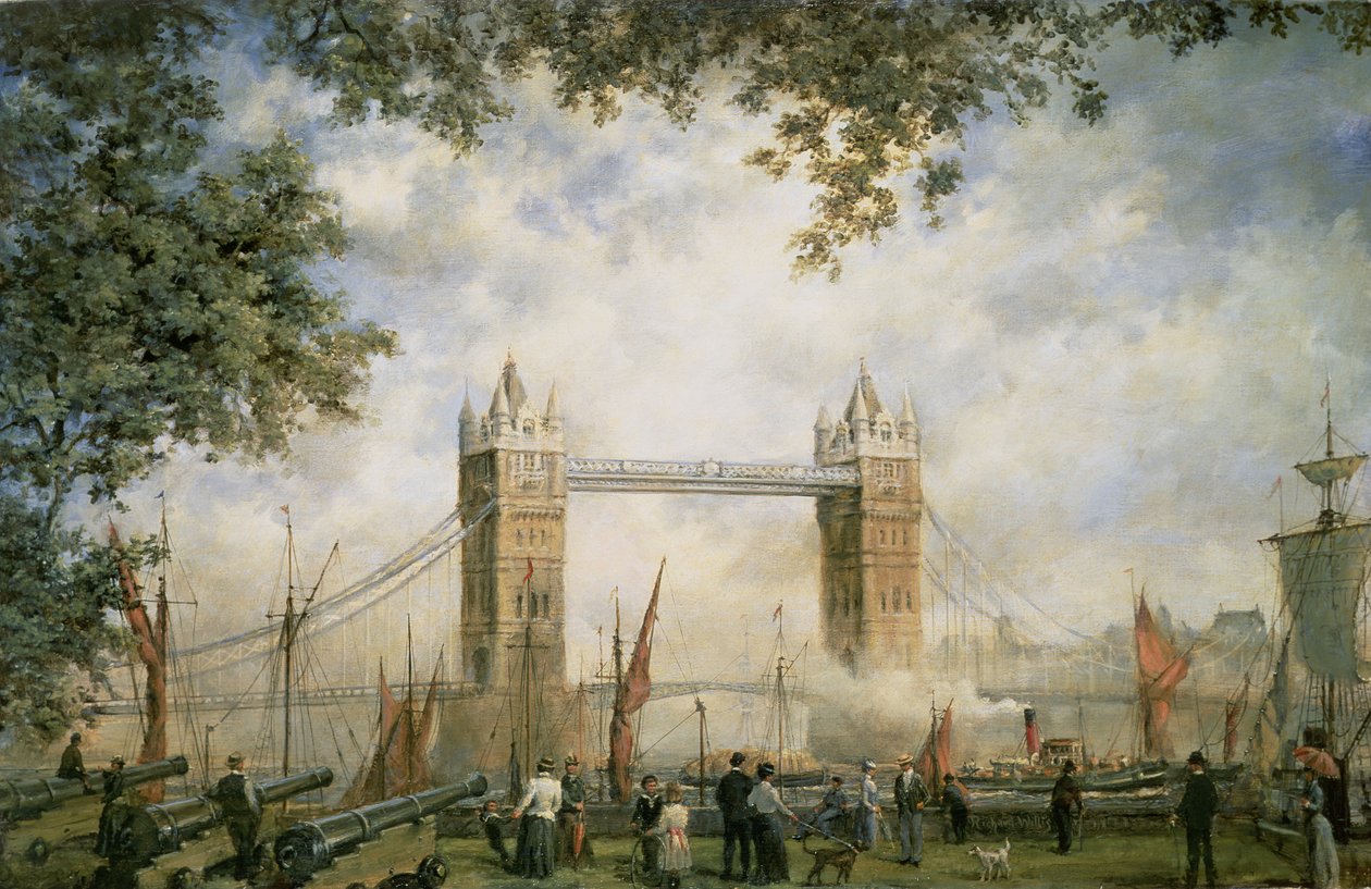 Puente de la Torre: Desde la Torre de Londres de Richard Willis