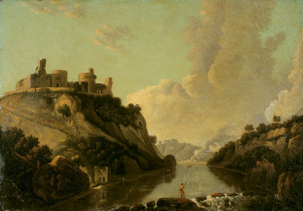 Castillo de Cilgerran, c1730-1780 de Richard Wilson