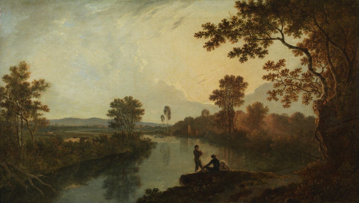 Río Dee, c.1760 (óleo sobre lienzo) de Richard Wilson