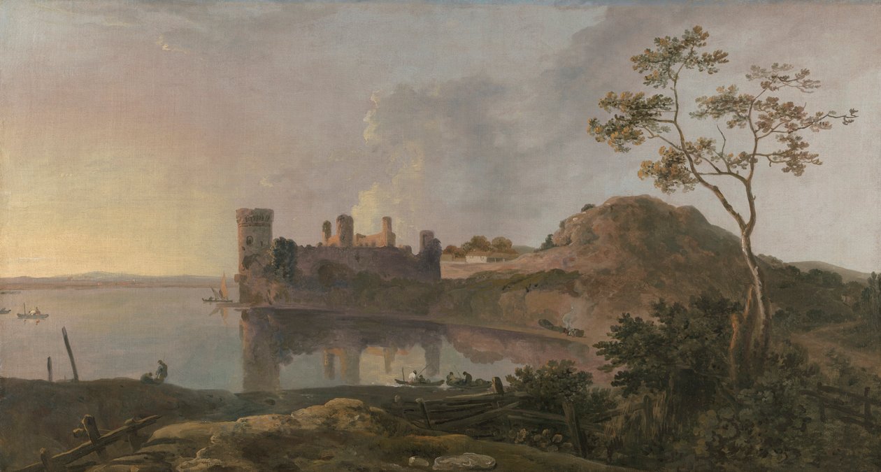 Una tarde de verano (Castillo de Caernarfon) de Richard Wilson