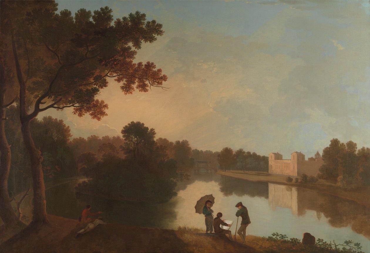 Casa Wilton desde el sureste de Richard Wilson