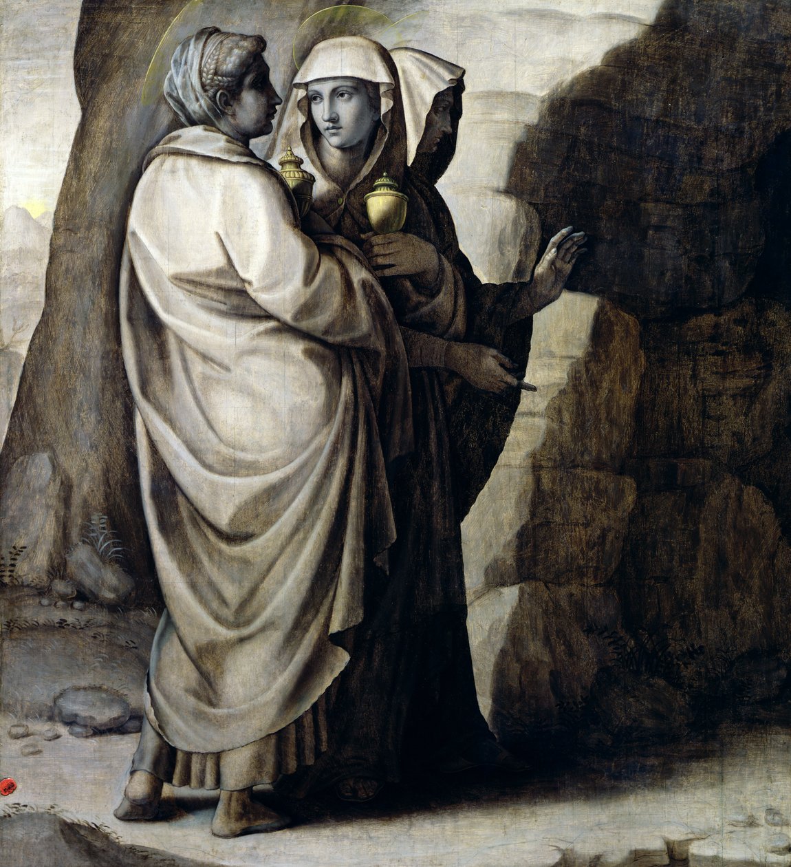 Las santas mujeres en la tumba de Ridolfo , Il Ghirlandaio