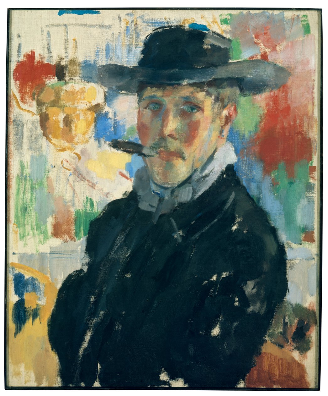 Autorretrato con puro de Rik Wouters