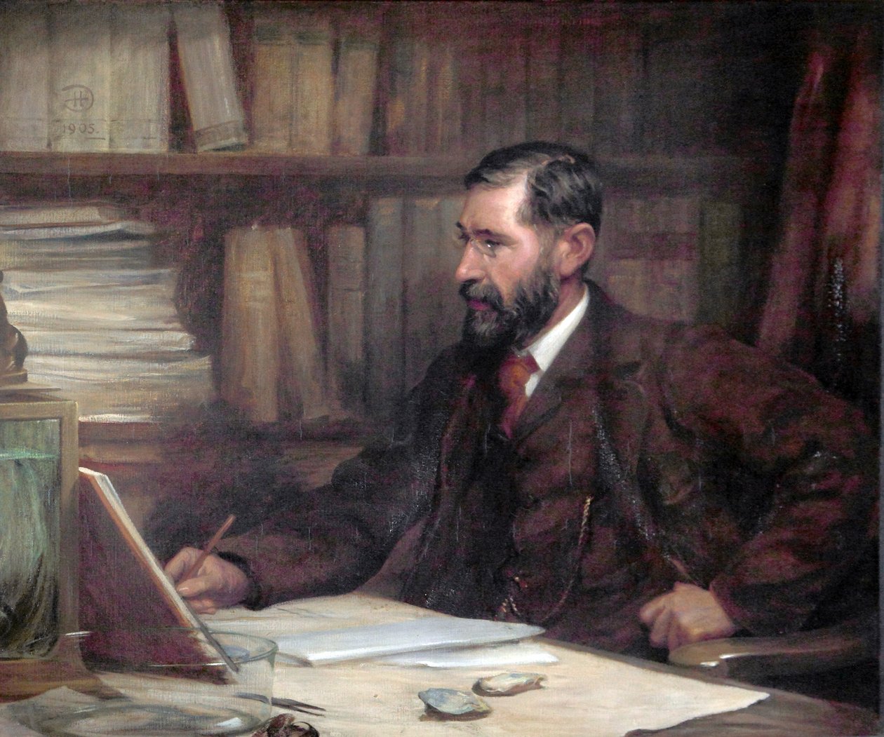 Profesor Sir William Abbot Herdman, 1905 de Robert Duddingstone Herdman