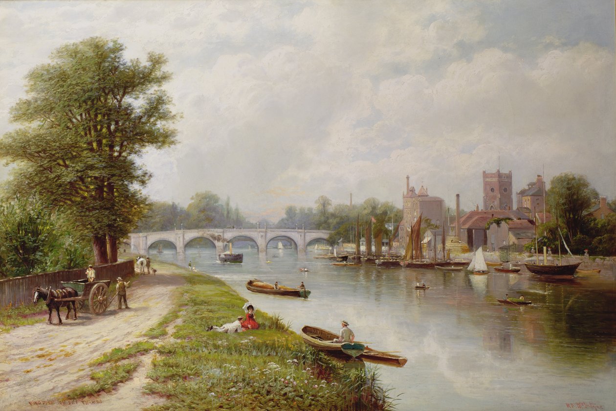 Kingston en el Támesis de Robert Finlay McIntyre