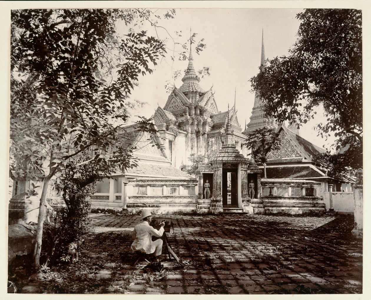 Wat Pho, 1890 de Robert Lenz