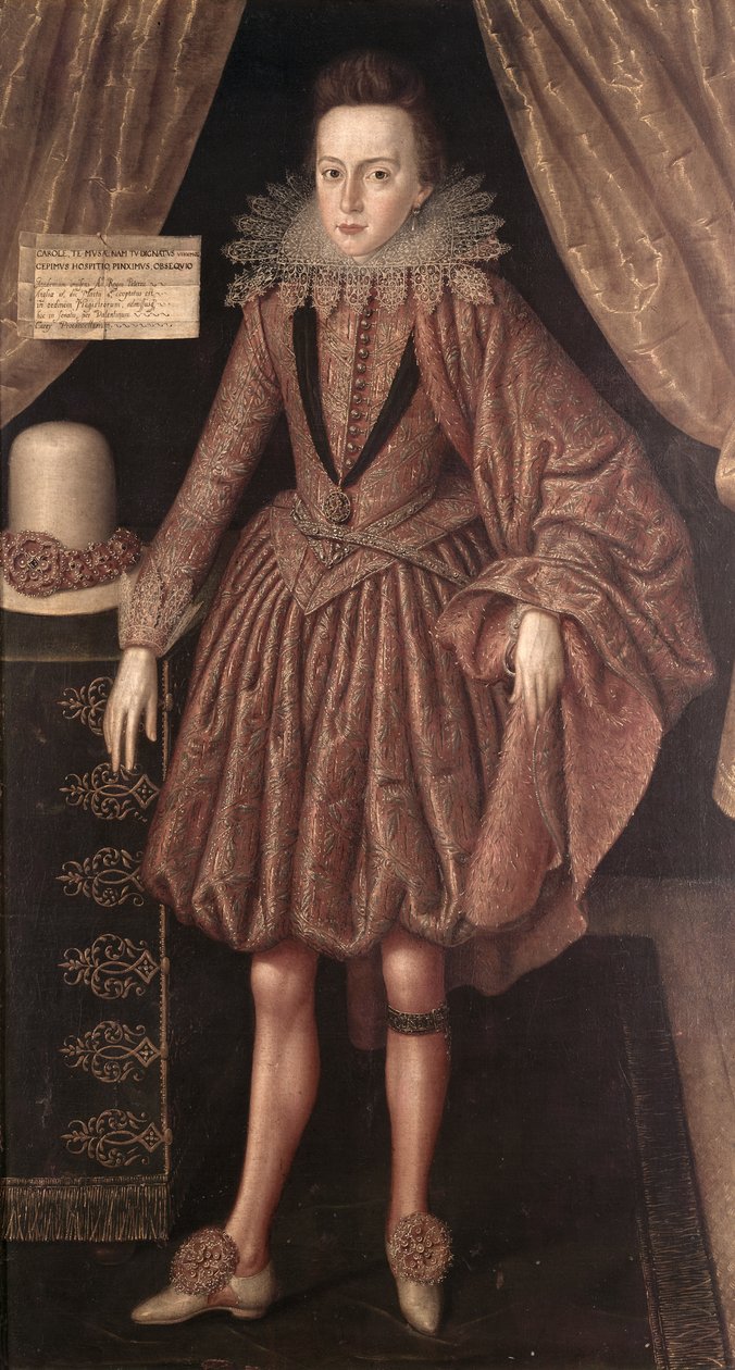 Carlos I como Príncipe de Gales de Robert Peake