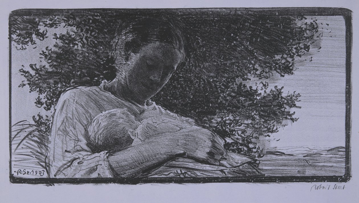 Maternidad, 1903 de Robert Sterl